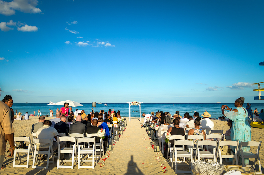 South Beach Wedding Featured on Tacari Weddings