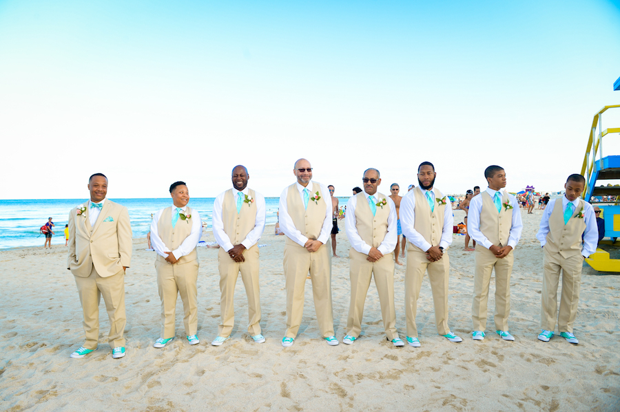 South Beach Wedding Featured on Tacari Weddings