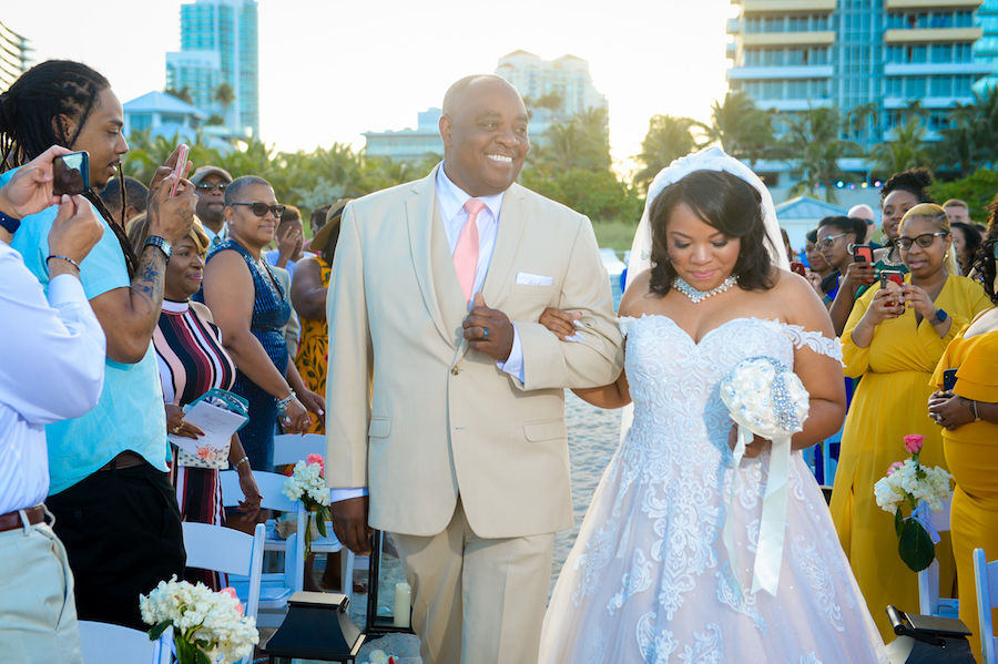 South Beach Wedding Featured on Tacari Weddings